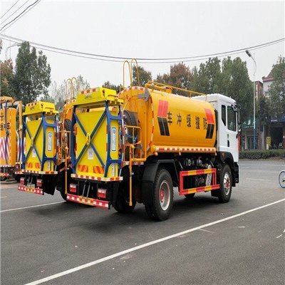 东风防撞缓冲车及扫路车户外操作流程详解